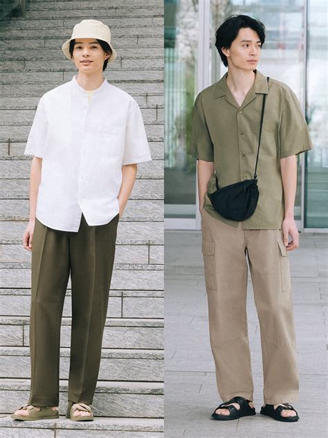 uniqlo wide-leg pants men's